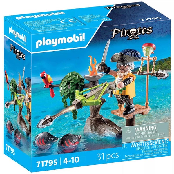 Playmobil: Pirate with Ballista (71795) Carousel 1