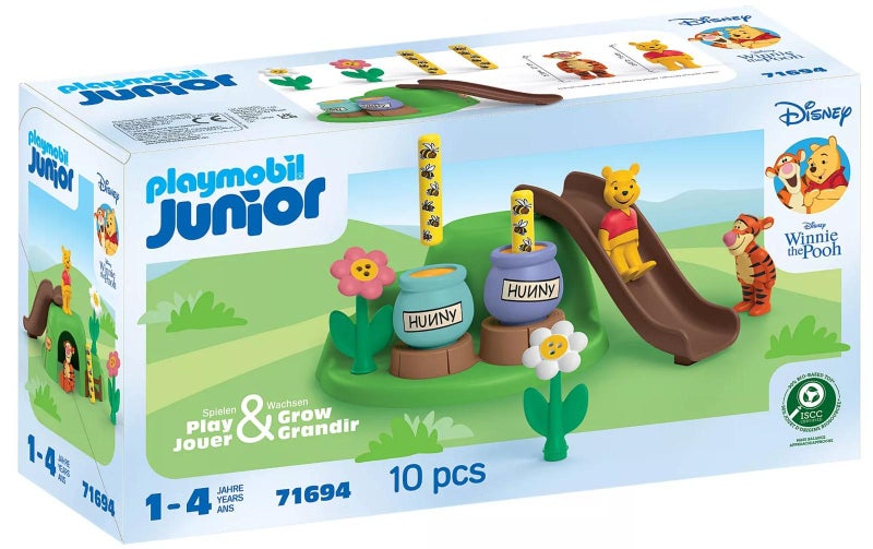 Playmobil: Junior & Disney - Winnie's & Tigger's Bee Garden (71694) Carousel 1