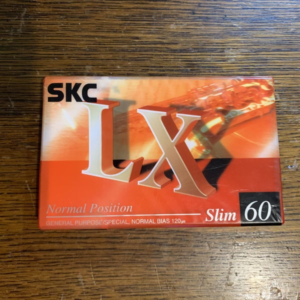 SKC - Blank audio cassette tape LX60 Carousel 1