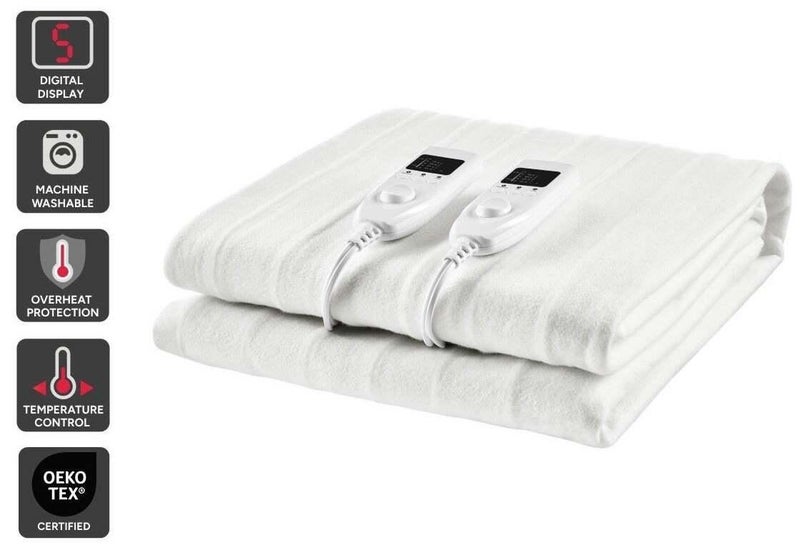Ovela Fully Fitted Electric Blanket (Queen) Carousel 1