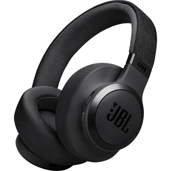 JBL LIVE 770NC Over-Ear Bluetooth ANC Headphones - Black Carousel 1
