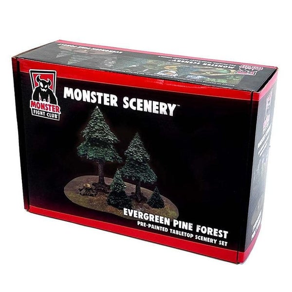 Monster Fight Club Terrain: Evergreen Pine Forest Carousel 1