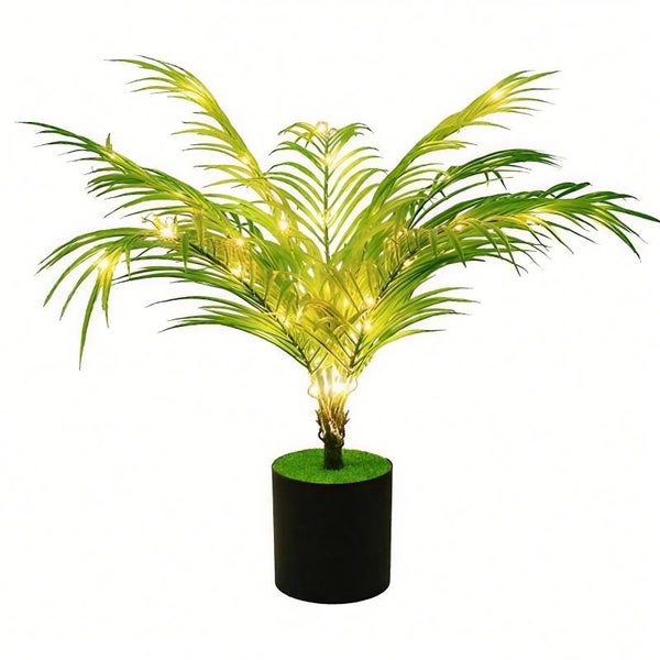 Artificial Plant Table Lamp - Lifelike Decorative Lighting Carousel 1