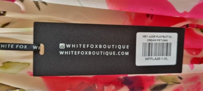 White Fox Hey Jude Playsuit XL / 14. NEW Carousel 5