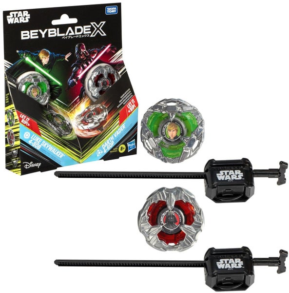 Beyblade X: Star Wars Collab Pack - Luke Skywalker 4-80B vs. Darth Vader 4-60B Carousel 1