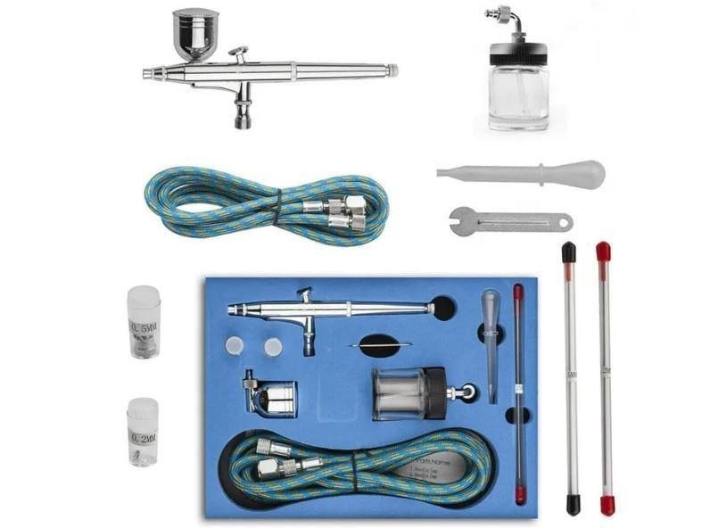 Formula: Suction Airbrush Dual Action Side Feed Kit Carousel 1