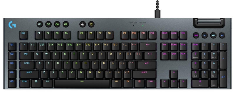 Logitech G915X Low-Profile Wired Gaming Keyboard (Tactile) Carousel 1