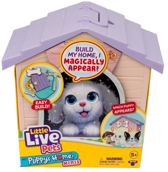 Little Live Pets: My Puppy's Home Mini Playset - Pink (Blind Box) Carousel 1