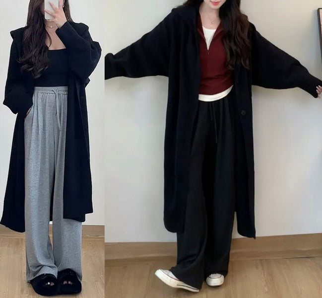 Hoodie Cardigan Sweater Jumper Top Jacket Dress 3578410 Carousel 1