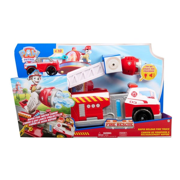 Paw Patrol Fire Rescue Rapid Reload Fire Truck Carousel 1
