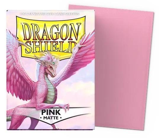 Dragon Shield: Matte Pink - Card Sleeves (100) Carousel 1