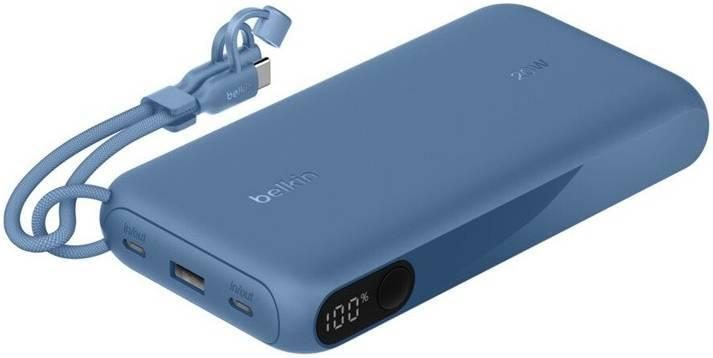 Belkin 20K Power Bank With Display - Blue Carousel 1