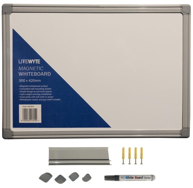Litewyte Whiteboard 300x420mm (A3) Carousel 1