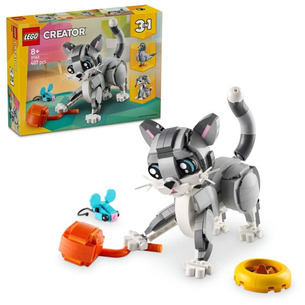 LEGO Creator: 3-In-1 Playful Cat - (31163) Carousel 1