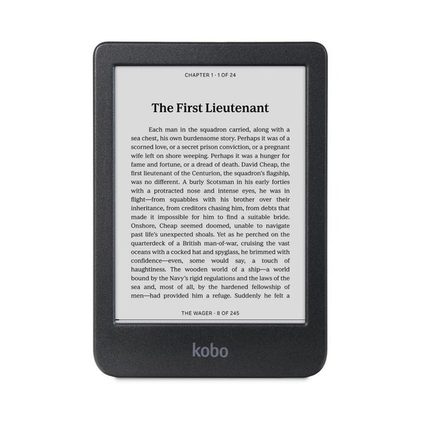 Kobo Clara BW 6" E-Ink Carta Display Comfort Light Pro & Waterproof E-Reader Carousel 1