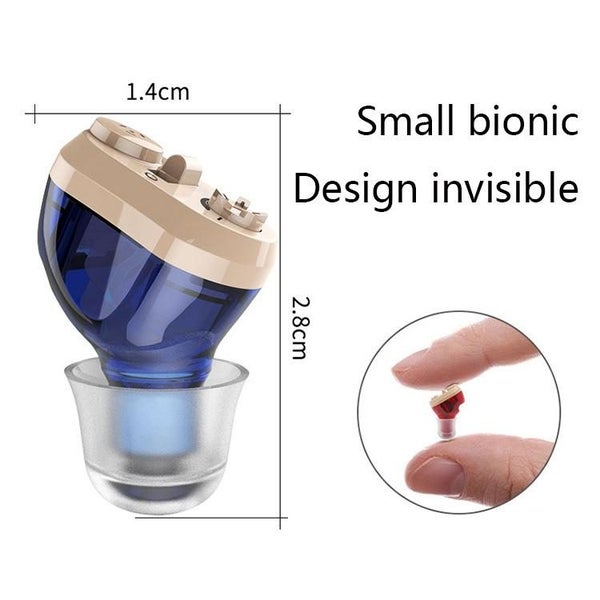 Compact Sound Amplifier For Seniors Enhance Hearing Blue Carousel 2