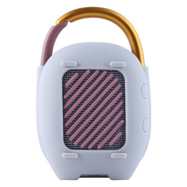 Silicone Protective Case For Jbl Clip 4 Bluetooth Speaker Red Carousel 2