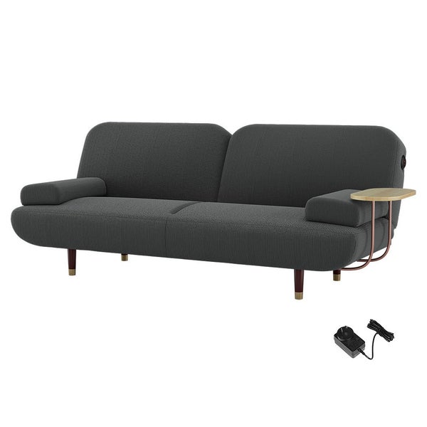 Convertible Sofabed With Usb Charge And Side Table Carousel 1