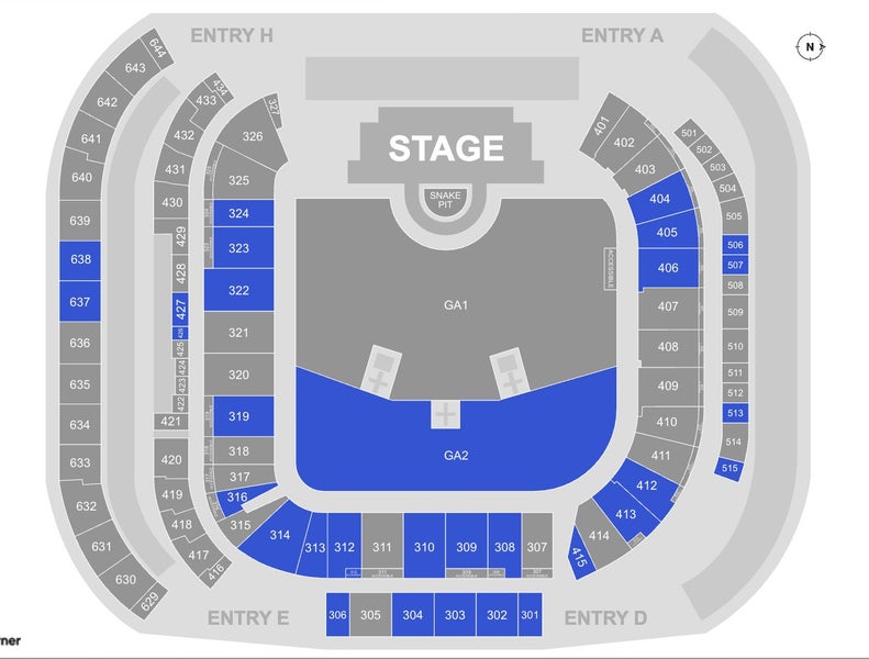 Metallica - Two GA-2 Tickets - Eden Park 19 November64303437511425111