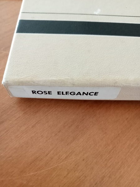 Lovely set of 6 vintage rose coasters Carousel 4