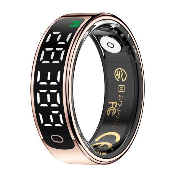 Smart Ring With Heart Rate Oxygen & Sleep Monitoring Size 12 Carousel 1