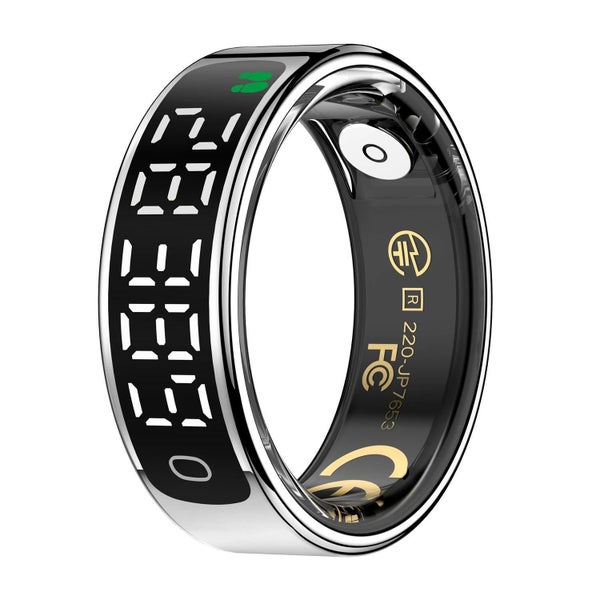 Smart Ring With Heart Rate Oxygen & Sleep Monitoring Size 12 Carousel 2