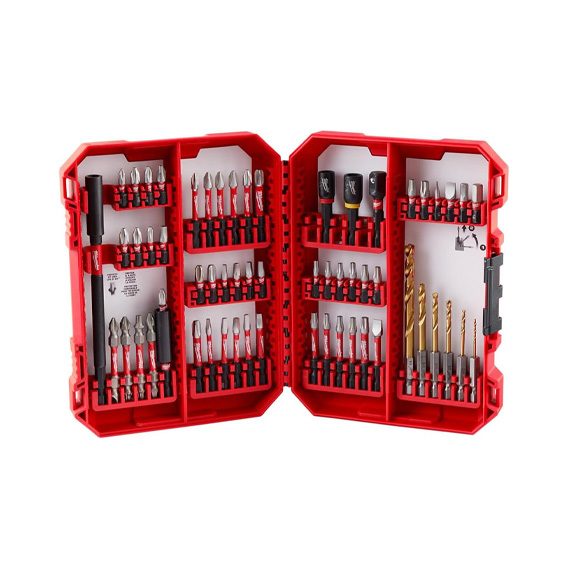 Milwaukee Impact Duty Drill & Drive Set 60PC SHOCKWAVE Carousel 1