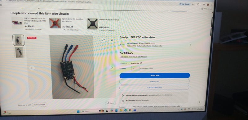 Swellpro FD1 Drone with camera64305575404929114