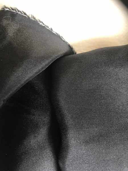 100% Genuine Silk Black and White Fabric Scraps/Off Cuts64434760513921112