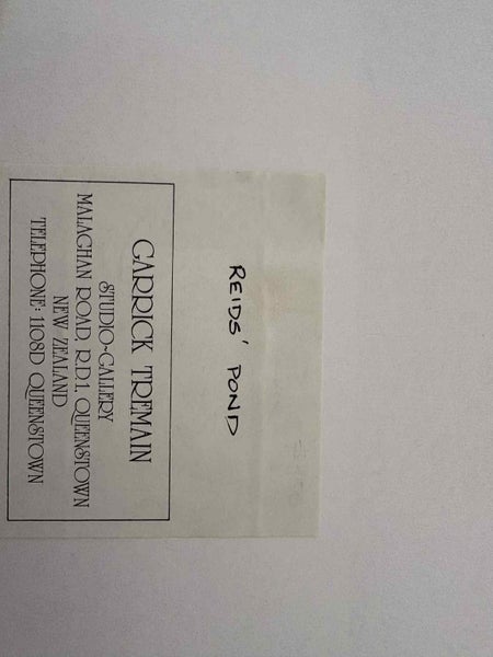 Garrick Treamain water colour painting Carousel 2