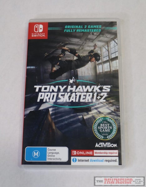 Tony Hawk's Pro Skater 1 & 2 Nintendo Switch Game Carousel 1