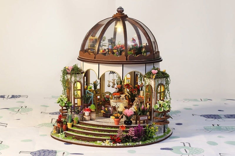 DIY Miniature Garden House Kit Carousel 2
