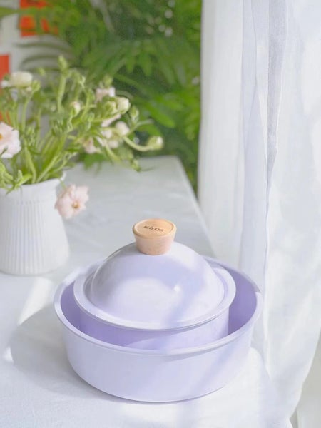 Pots and Pans Set Non Stick Set Removable Detachable Handle Carousel 2