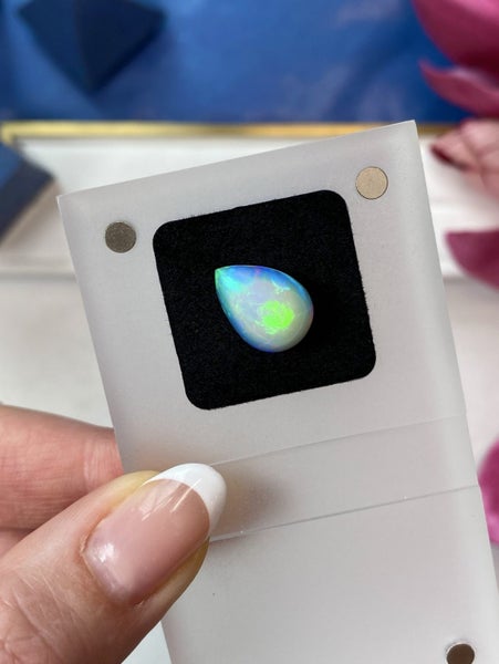 $1RES ~ $2280 Buy Now * Premium 3.40ct Welo Opal - Broadflash Pattern64306757041410111