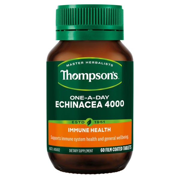 Thompson's One-A-day Echinacea 4000 60 Tablets Carousel 1