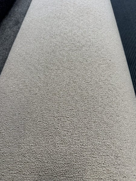 $1 reserve HOUSE LOT, 1 roll of NEW polyester, loop pile carpet =91.25m264307126399873112