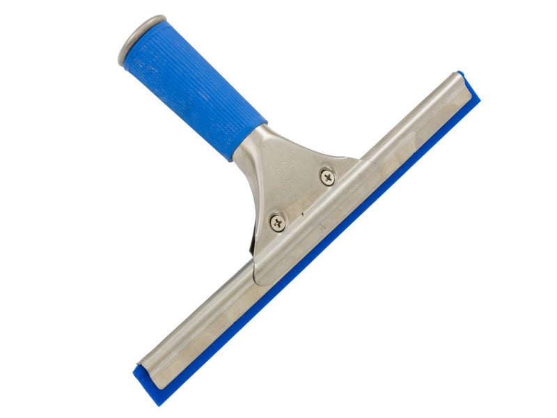 25cm Window Cleaner Rubber Squeegee - Stainless Steel Frame Carousel 1
