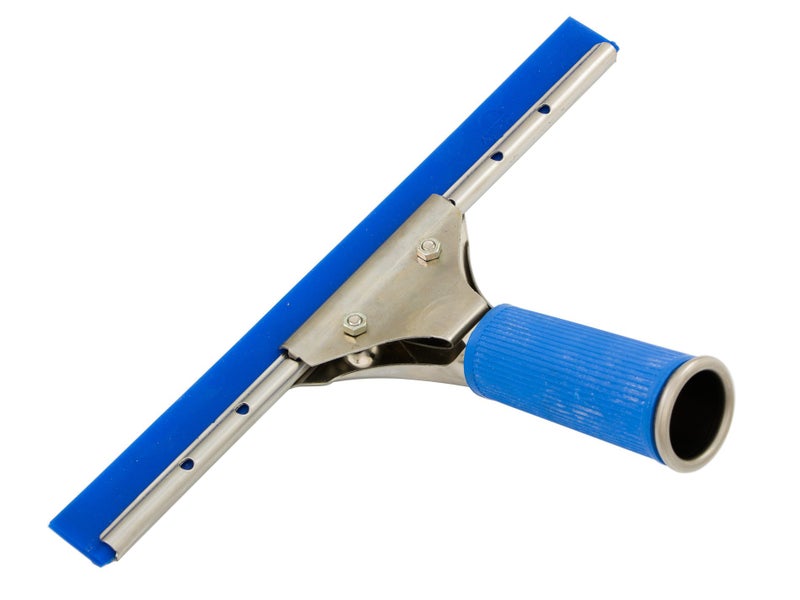 25cm Window Cleaner Rubber Squeegee - Stainless Steel Frame Carousel 2