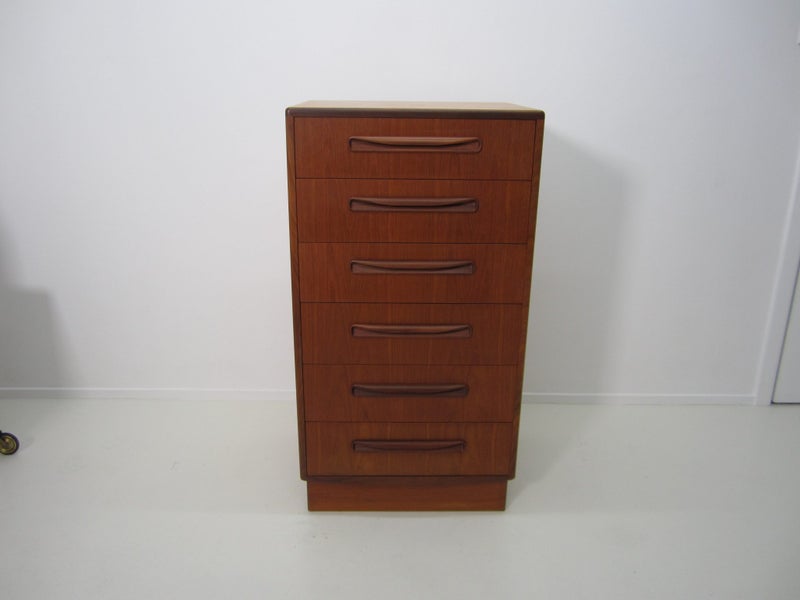 G-PLAN FRESCO 'TALLBOY' CHEST OF DRAWS. Carousel 1