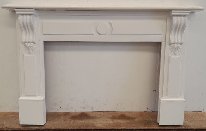 Vintage Native Timber Fireplace Surround H1130 x W1610 x D220 DR14561 Carousel 1