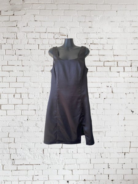 Dangerfield Black Friday Satin Mini Dress Size 10 Black