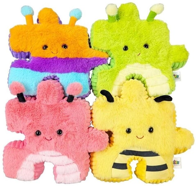 Yoonique: Pluzzles Bug's Life Clint Caterpillar - 8" Pluzzle Plush Carousel 3