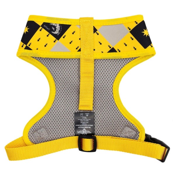 Harry Potter: Pet Harness - Hufflepuff Checker Yellow / Black (XL) Carousel 2