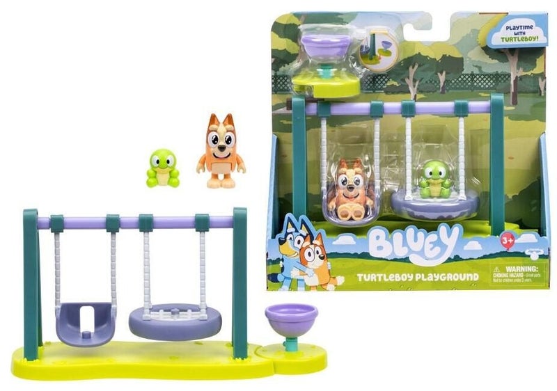 Bluey: Turtleboy Playground - Mini Playset Carousel 2