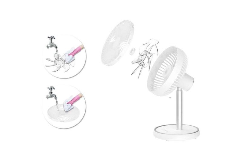 Kogan Rechargeable Oscillating DC Fan Carousel 5