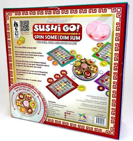 Sushi Go Spin Sum for Dim Sum Carousel 5