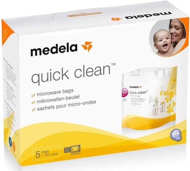Medela: Quick Clean Microwave Bag (5 Pack) Carousel 2