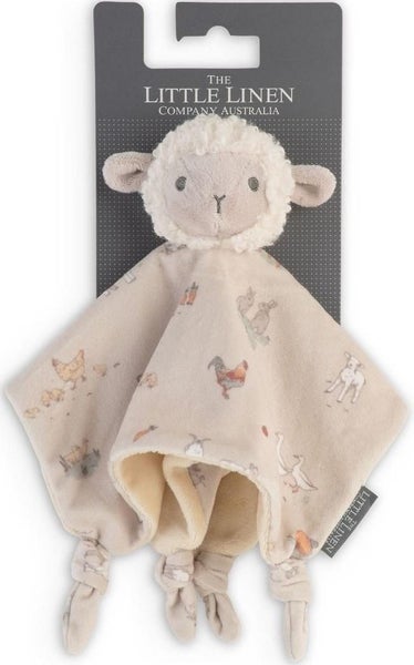 Little Linen: Comforter - Farmyard Lamb Carousel 2