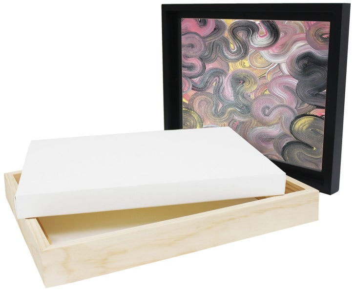 Jasart: Floater Frame - Black (Thin Edge / 16x20inch) Carousel 3