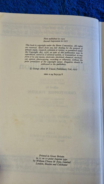 Bulk Tolkien / Hobbit / Lord of the rings / Silmarillion64308319097603112